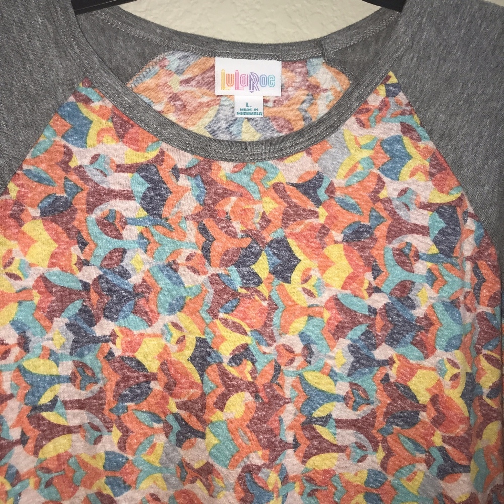 LuLaRoe Randy Top New Without Tags Size L 018